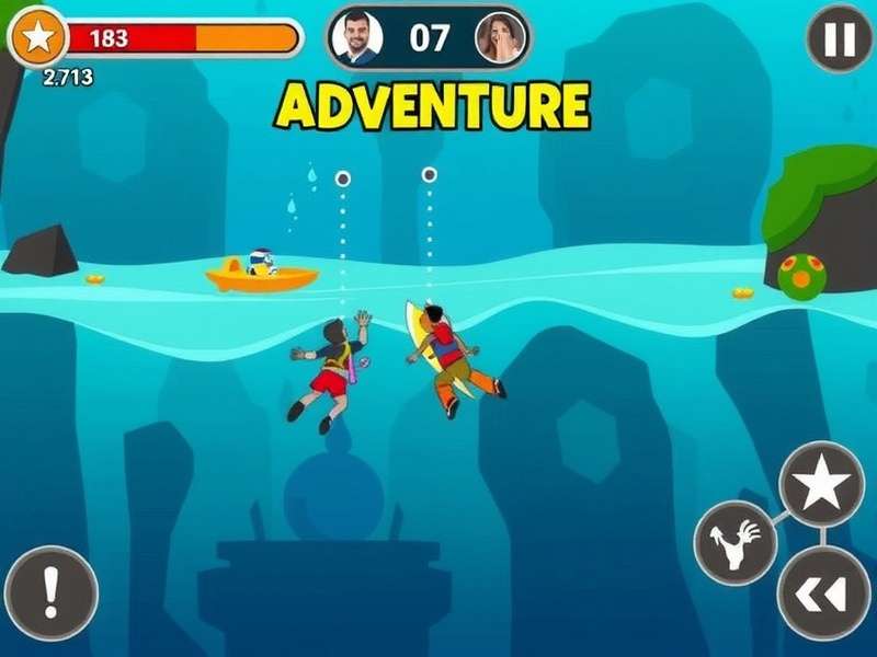 Aqua India Adventure Game Screenshot